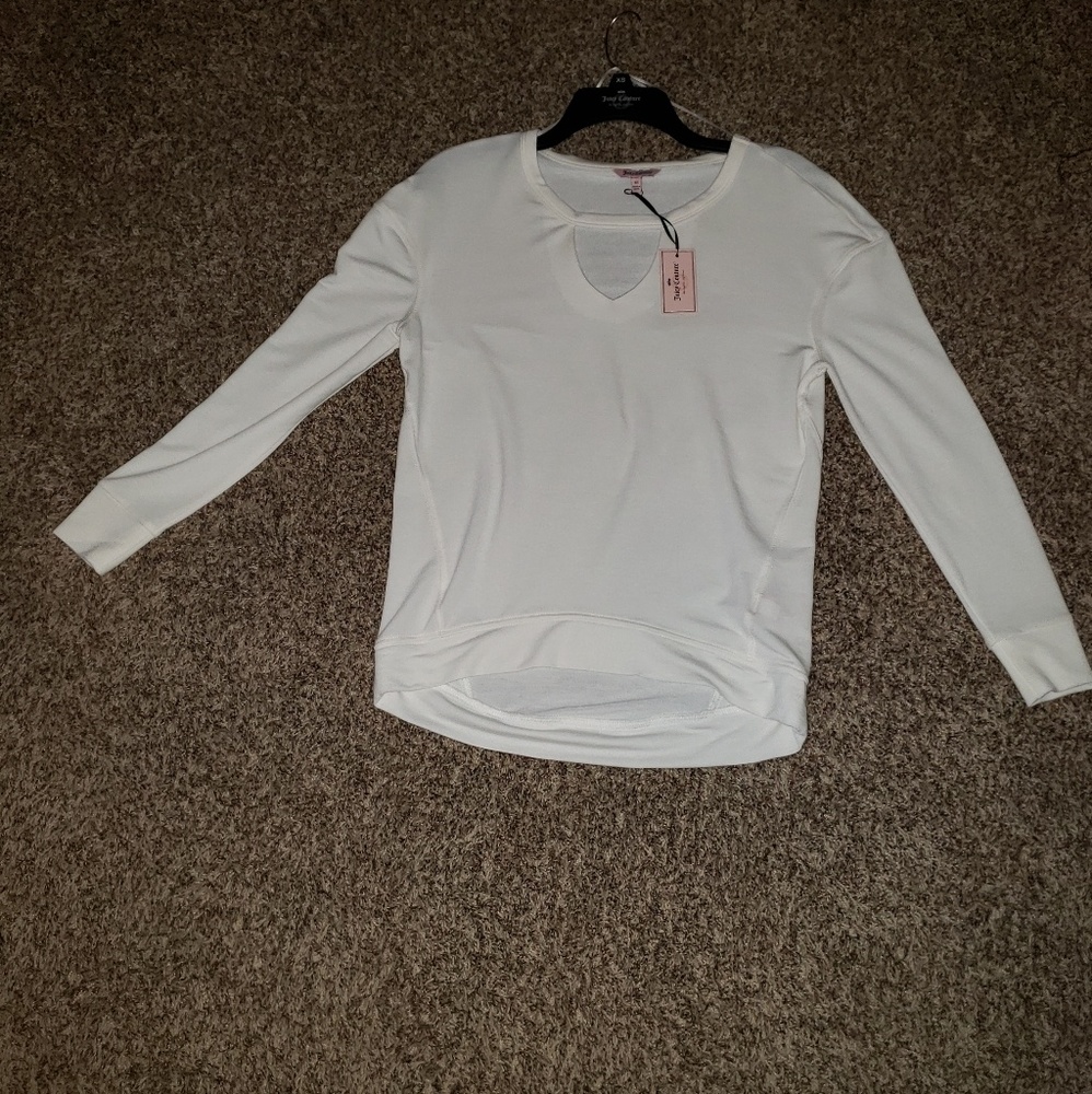 Juicy culture white top